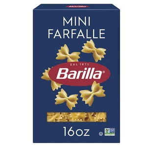 Barilla Classic Non-GMO, Kosher Certified Mini Farfalle Pasta, 16 oz - Picture 1 of 5