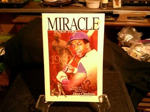 SALE ! 69 Miracle Mets WS MVP Donn Clendenon Signed book 'Miracle In New York' - Picture 1 of 3