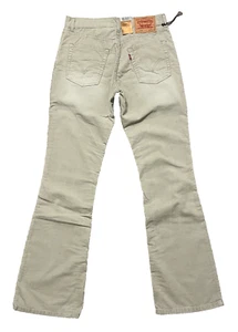 LEVIS 525 Cord GrÖße W30 L34 Bootcut slim fit Corduroy Damen hellgrau Flare - Bild 1 von 11