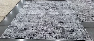 GREY / IVORY 9'-0" x 12'-0" Back Stain Rug, Reduced Price 1172786029 ALA705G-9 Foto 1 de 4