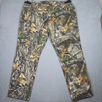 Blocker Shield Series Camo Pants Mens XXL Fused Cotton Realtree Edge Hunting - Image 1 of 4