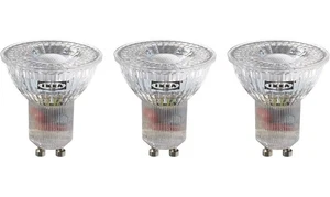 IKEA RYET GU10 200 Lumen LED Bulbs Spot Light Lamps - 3 Pack - Picture 1 of 2