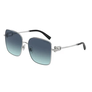 Tiffany & Co TF 3094 60019S Blue-Silver Sunglasses 58mm / New / Authentic - Picture 1 of 3