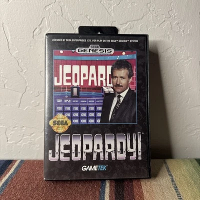 Jeopardy (Sega Genesis) UnTested Ships Fast - Image 1 of 4