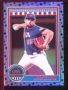 Derrick Smith 2025 Panini Stars and Stripes USA Baseball Foil #35 *STARS* - Picture 1 of 2