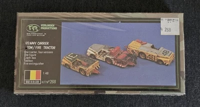 *New/Sealed* Verlinden Productions Kit #268 1:48 USN Carrier Tow/Fire Tractor - Image 1 of 2
