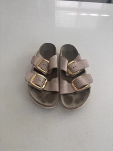 Birkenstock Arizona 42 Hebilla Grande Beige Brillo - Imagen 1 de 8