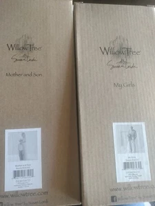 Demdaco Willow Tree Figurines- Mother and Son 26102 & My Girls 26232 NIB - Picture 1 of 6