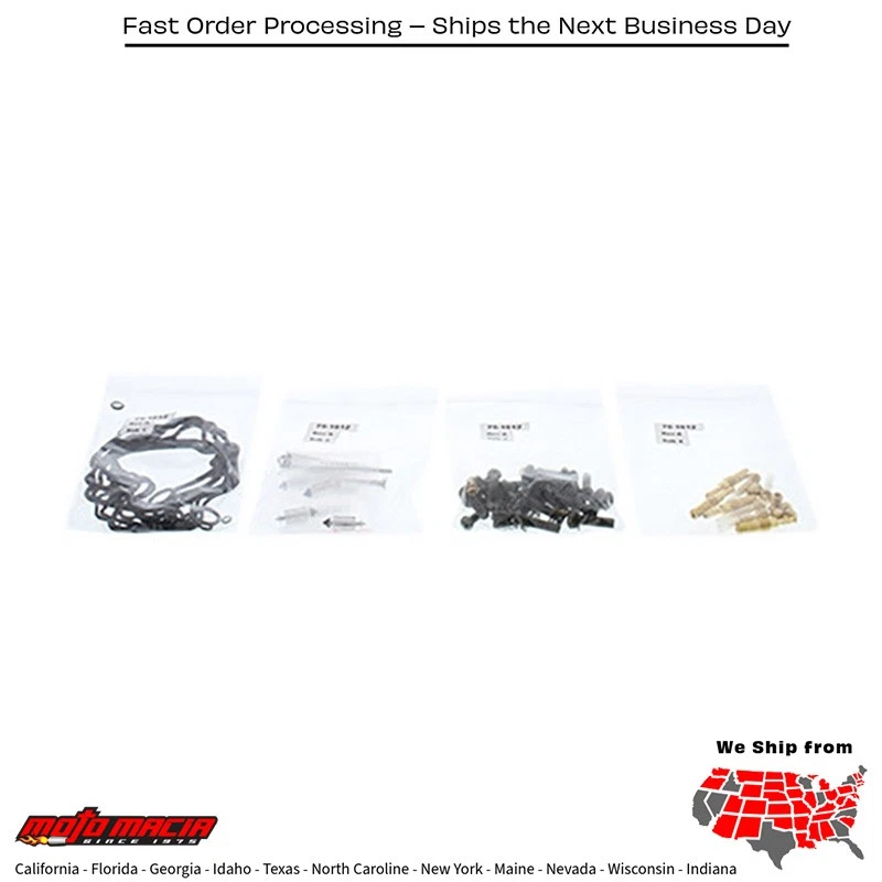 KIT RECONSTRUCCIÓN CARBURADOR BICICLETA TODAS LAS BOLAS HONDA CBR1100XX Super Blackbird 1997-1998 Foto 1 de 1