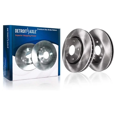Rotores de freno de disco delanteros Detroit Axle 276 mm para Chevrolet HHR 2006-2011 Foto 1 de 4