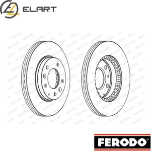 2x BRAKE DISC DDF1278C FOR MAZDA 6/Hatchback/V/Station/Wagon 626 323/VI SAAB - Picture 1 of 7