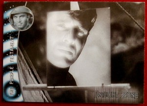 TWILIGHT ZONE - Card #257 - THE PURPLE TESTAMENT - WILLIAM REYNOLDS, DICK YORK