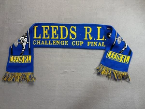 Leeds Rugby FC Challange Cup Final Vintage Scarf - Picture 1 of 5