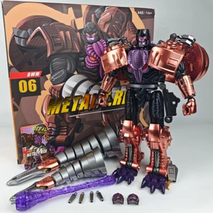 TransArt Transformation Beast Wars TA BWM-06 BWM06 Metal T-Rex MP Escala Juguetes - Imagen 1 de 10