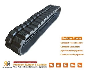 Rubber Track 400x75.5x74, Yanmar VIO50 VIO50-1 VIO50-2 VIO50-3 55 55-5 Offset - Picture 1 of 1