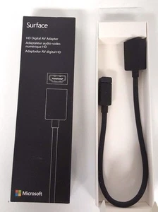 Microsoft HD Digital A/V Adapter for Surface and Surface 2 Black - Picture 1 of 3