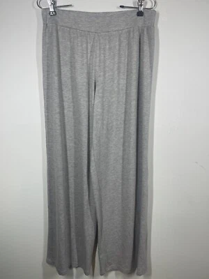 Мягкое окружение женщин Lena серый широкие ноги гостиной брюки размер M комфорт стиль - Изображение 1 из 4