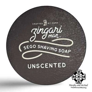 Unscented Shaving Soap (Sego Base) - by Zingari Man (Pre-Owned) - Picture 1 of 2