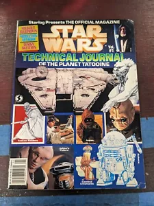 Star Wars Diario Tecnico del Pianeta Tatooine # 1 Starlog Foldouts intatto - Foto 1 di 4