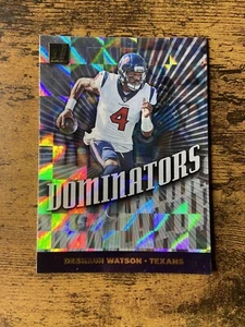 Deshaun Watson 2019 Panini Donruss Dominators #DOM-30 Texaner/Braun - Bild 1 von 2