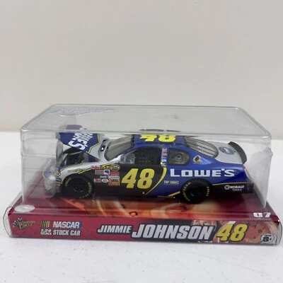 2007 Jimmie Johnson #48 Lowe's Monte Carlo 1:24 Stock Car Winners Circle - Image 1 of 4
