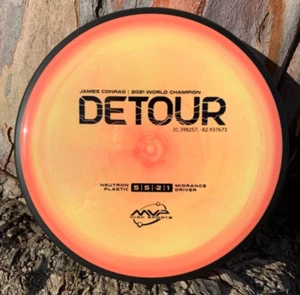 Axiom MVP Neutron Detour RARE Transitional Color Swirl Special Conrad Disc Golf - Picture 1 of 15