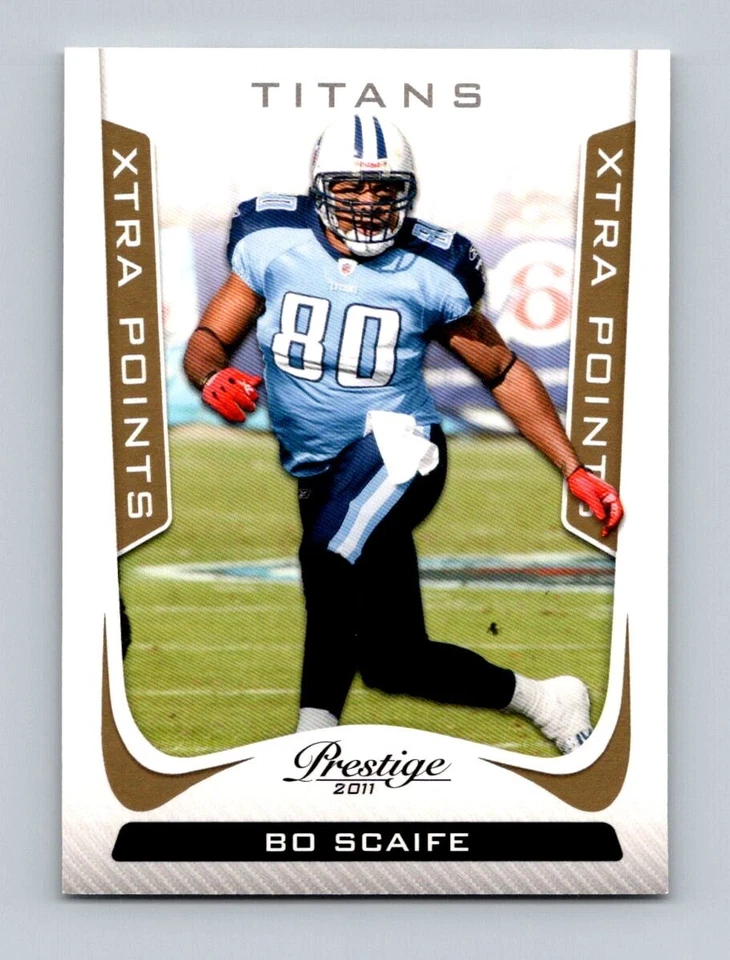 2011 PANINI PRESTIGE XTRA POINTS GOLD PARALLEL #190 BO SCAIFE 227/250 - Image 1 of 1