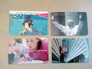 #636 TK Telefonkarten Phonecard Deutschland 4x P Karten - Bild 1 von 2