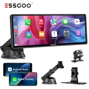 10,26'' Autoradio Tragbarer Apple Carplay Android Auto Bluetooth AUX USB +Kamera - Bild 1 von 14