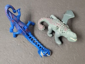 Happy Meal ZIPPLEBACK + R.D. (missing wings) How to Train Your Dragon 2010 toys - Picture 1 of 13