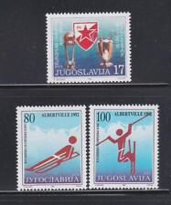 YUGOSLAVIA STAMPS 1992 ISSUES FOOTBALL/OLYMPIC GAMES MNH - LANB129