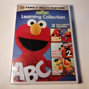 Sesame Street Learning Collection (DVD) All-star Alphabet/Learning About Numbers - Imagen 1 de 2