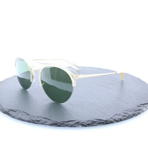 Authentische Barton Perreira Damen Sonnenbrille "AURORA" 53-21-143 CHA GOL VIDEO! - Bild 1 von 9