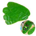 5pcs Artificial Leaves Banana Leaf Shape Table Placement Flowers Place Mats
