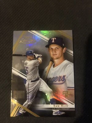 2021 Topps Gold Label Sam Huff #99 Texas Rangers Rookie - Image 1 of 2