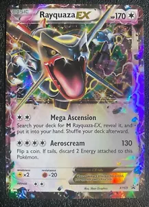 Rayquaza EX - XY69 Black Star Promo (2015) - Holo Rare - LP/MP - Picture 1 of 10