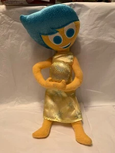 Disney Collection Inside Out Joy plush doll 16" tall stuffed Blue and Yellow - Picture 1 of 5