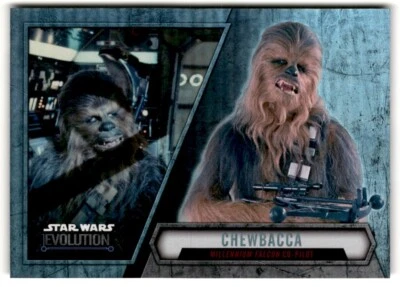 2016 Star Wars Topps Evolution Chewbacca #58 - Image 1 of 2