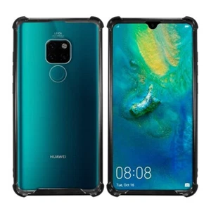 For Huawei Mate 20 Metal Slim PC+TPU Case 4 Corners Crashproof Strengthened - Picture 1 of 2