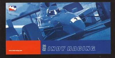 Calendario de tarjetas grandes de la Indy Racing League 2002 Foto 1 de 2