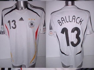 Deutschland Ballack Erwachsene Medium Adidas Shirt Trikot Fußball Fußball Trikot Top - Bild 1 von 6