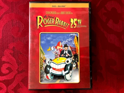 {Who Framed Roger Rabbit Blu-Ray + DVD 25 Anniversary Edition}SPIELBERG+ZEMECKIS Foto 1 de 4