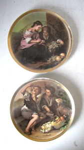 COPPIA PIATTI CERAMICA/PORCELLANA BAVARIA - Picture 1 of 9