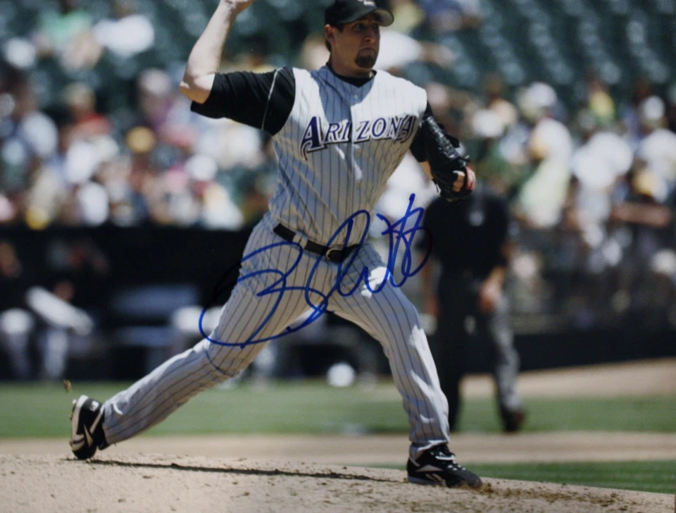 Foto autografiada 11x14 de Brandon Webb Arizona Diamondbacks - con certificado de autenticidad Foto 1 de 1