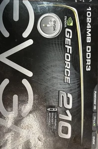 NEW SEALED BOX Nvidia GeForce 210 01G-P3-1312-LR Graphics Card PCIe HDMI DVI VGA - Picture 1 of 8