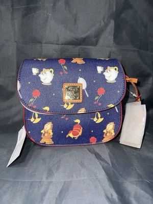 Bolsa tiracolo DOONEY & BOURKE DISNEY Beauty & Beast Belle nova com etiquetas - Imagem 1 de 4