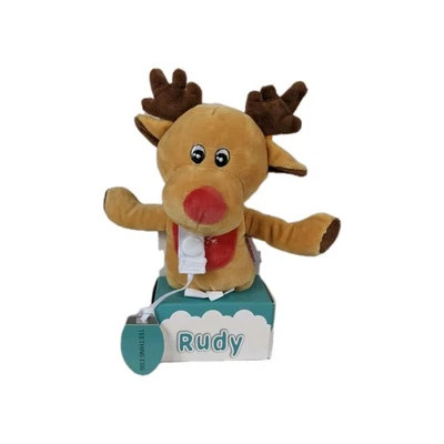 The Teething Egg Teething Pals Rudy Reno Navidad Vacaciones Recién Nacido NUEVO EN PAQUETE Foto 1 de 4