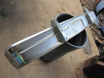 86-93 DODGE D100 RAMCHARGER FRONT BUMPER W/ MOUNT BRACKETS OEM MINT SHAPE L@@K - Image 1 of 4