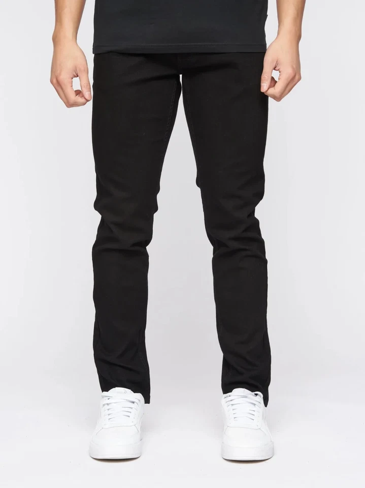 JEANS CROSSHATCH BURACA NEGROS SLIM FIT TALLA 32 S Foto 1 de 4