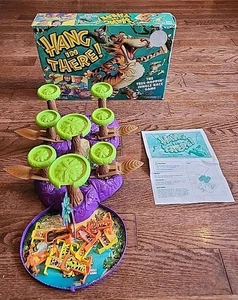 Gioco da tavolo elettronico vintage Hang In There azione completo Milton Bradley 2000 - Foto 1 di 21